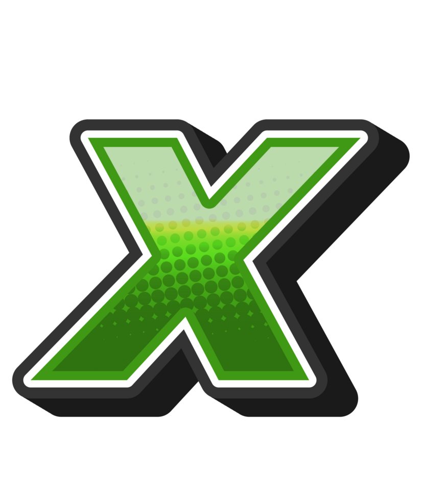 Cartoon Game Alphabet Letter and Number png