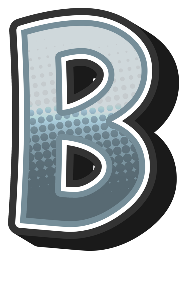 Cartoon Game Alphabet Letter and Number png