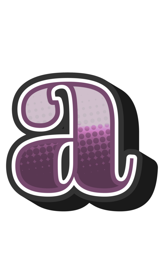 Cartoon Game Alphabet Letter and Number png