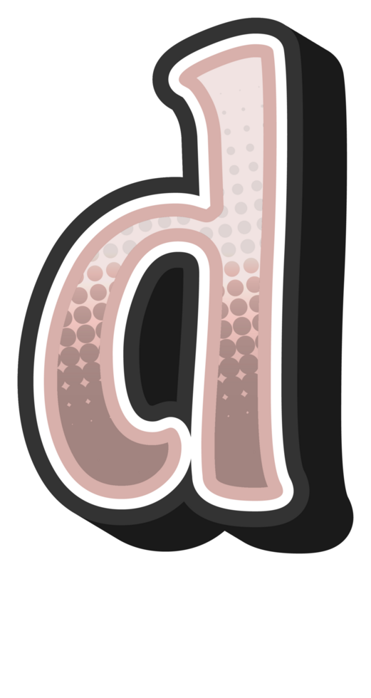 Cartoon Game Alphabet Letter and Number png