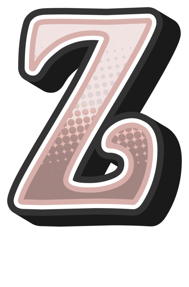 Cartoon Game Alphabet Letter and Number png