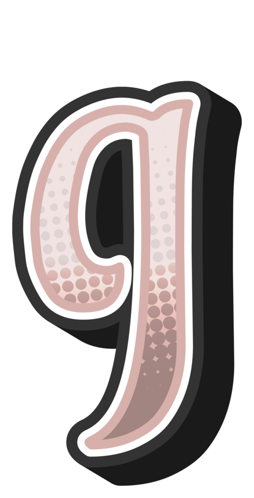 Cartoon Game Alphabet Letter and Number png