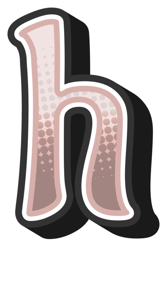 Cartoon Game Alphabet Letter and Number png
