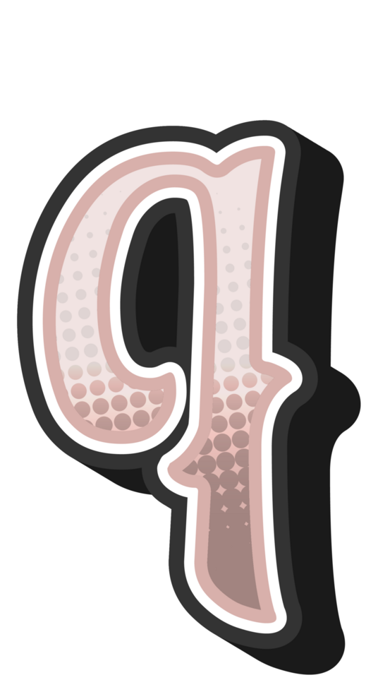 Cartoon Game Alphabet Letter and Number png