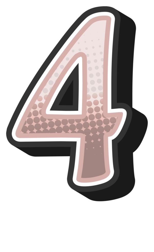 Cartoon Game Alphabet Letter and Number png
