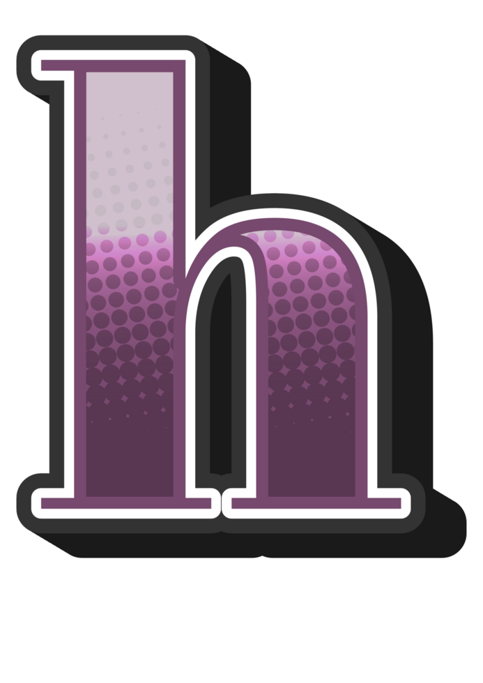 Cartoon Game Alphabet Letter and Number png