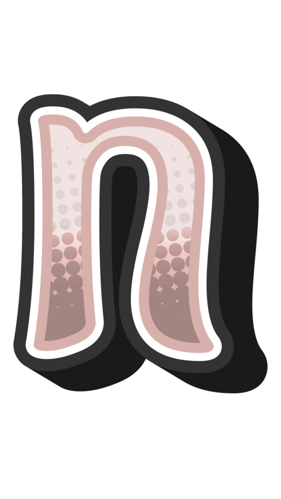 Cartoon Game Alphabet Letter and Number png