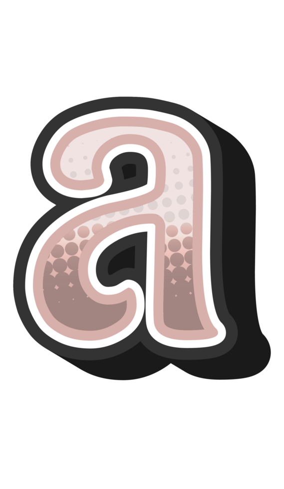 Cartoon Game Alphabet Letter and Number png
