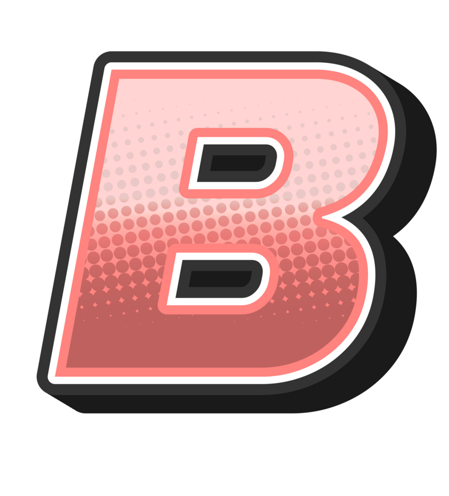 Cartoon Game Alphabet Letter and Number png