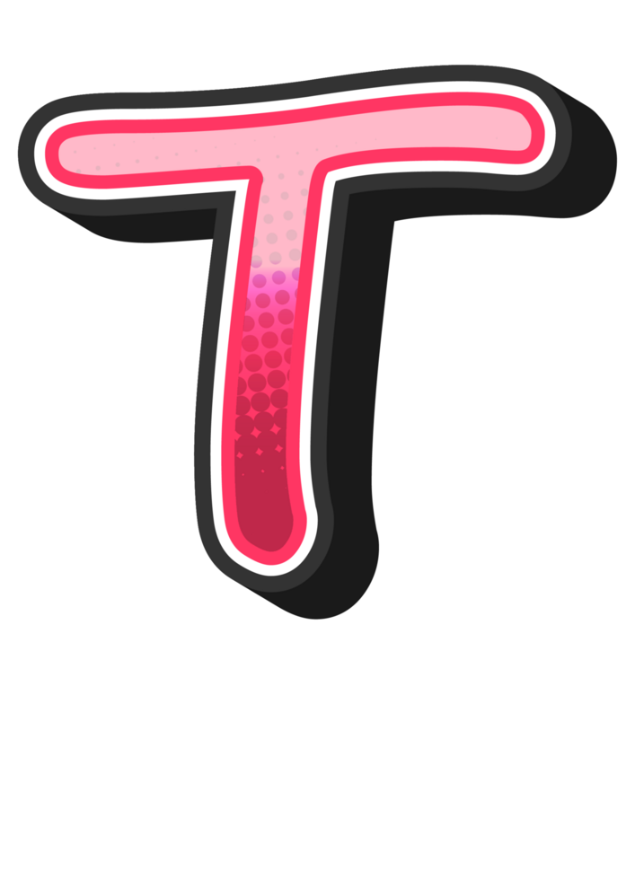 Cartoon Game Alphabet Letter and Number png