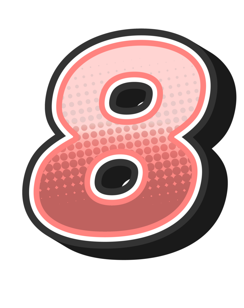 Cartoon Game Alphabet Letter and Number png
