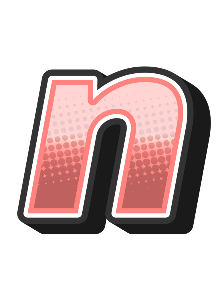 Cartoon Game Alphabet Letter and Number png