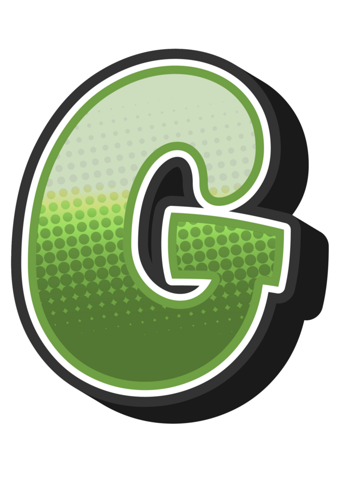 Cartoon Game Alphabet Letter and Number png