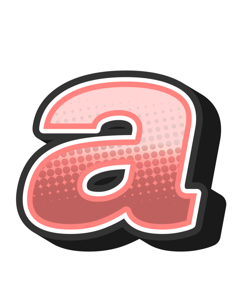 Cartoon Game Alphabet Letter and Number png