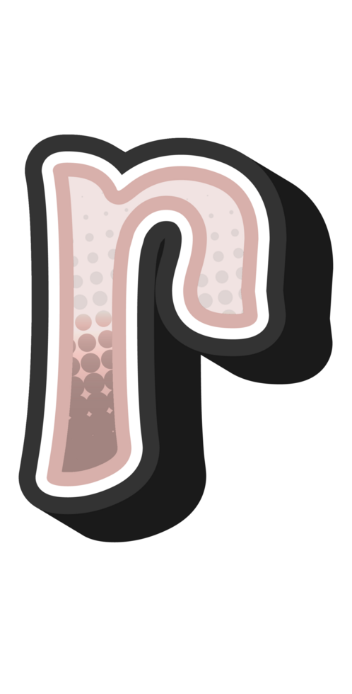 Cartoon Game Alphabet Letter and Number png