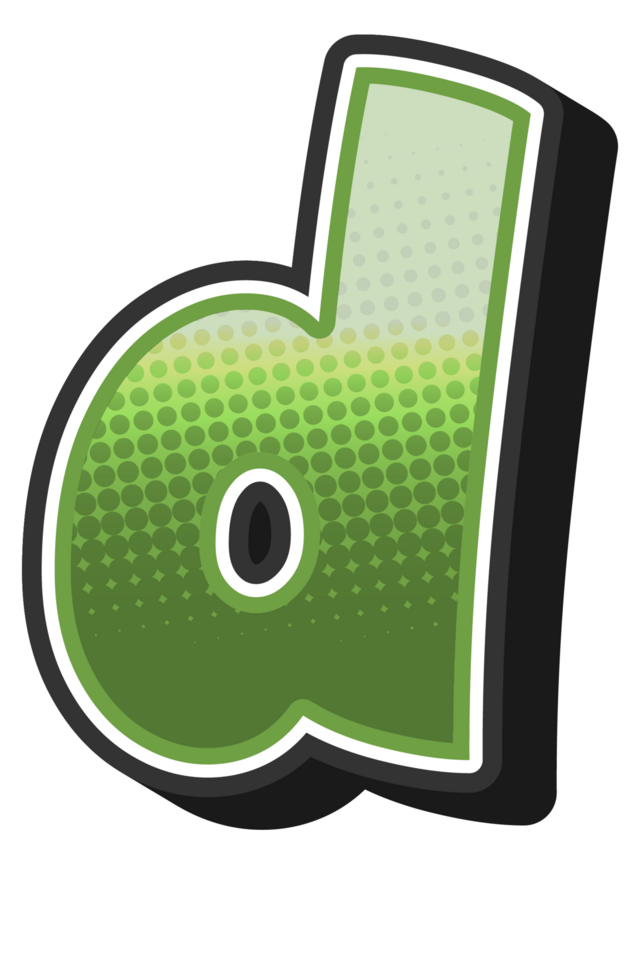 Cartoon Game Alphabet Letter and Number png