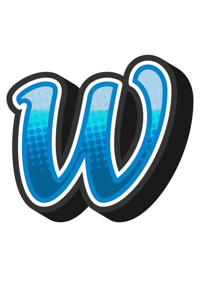 Cartoon Game Alphabet Letter and Number png