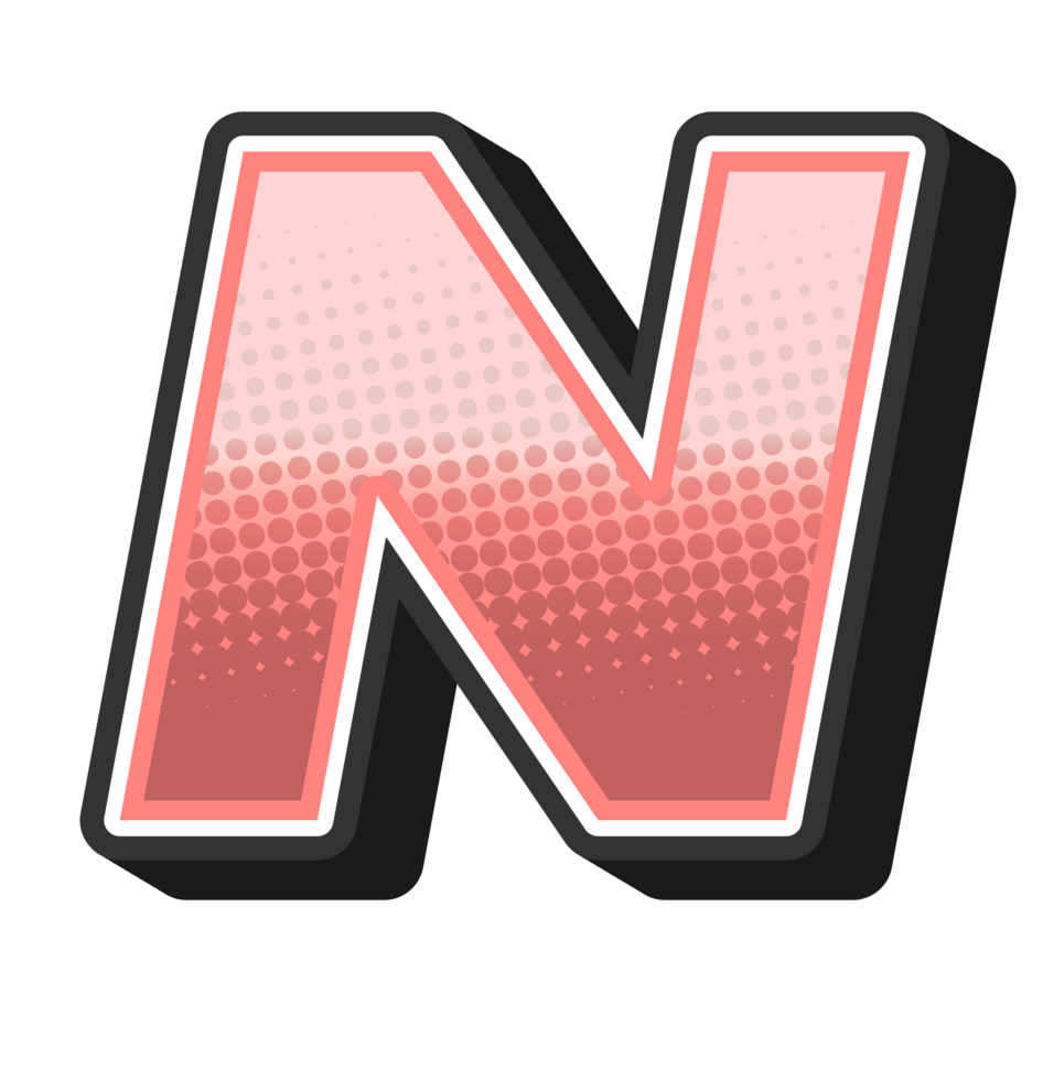 Cartoon Game Alphabet Letter and Number png