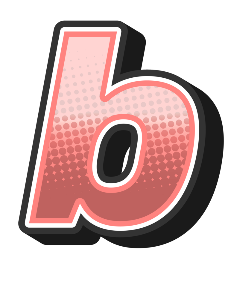 Cartoon Game Alphabet Letter and Number png
