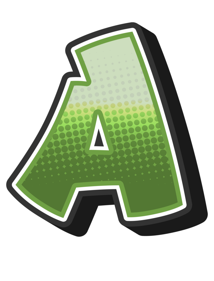 Cartoon Game Alphabet Letter and Number png