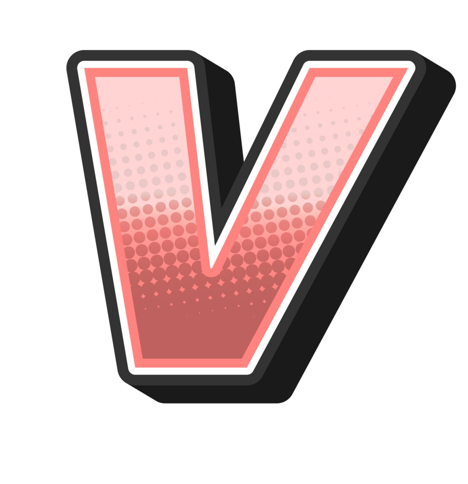 Cartoon Game Alphabet Letter and Number png
