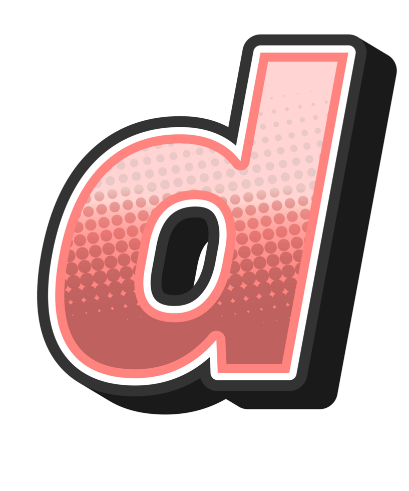 Cartoon Game Alphabet Letter and Number png
