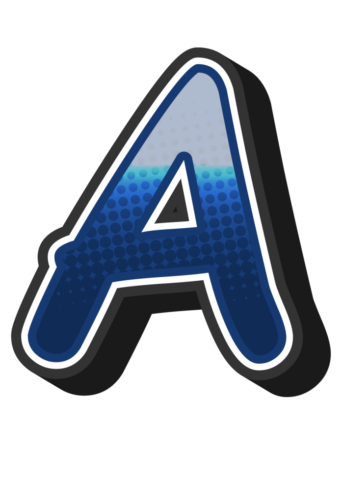Cartoon Game Alphabet Letter and Number png