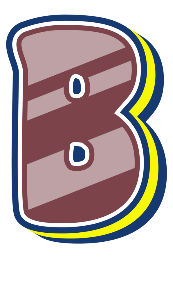 Game Cartoon Alphabet Letter and Number png