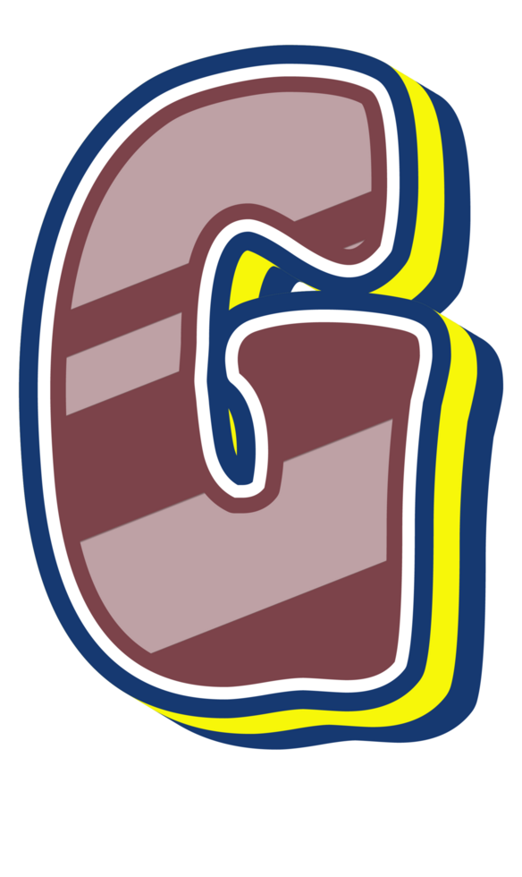 Game Cartoon Alphabet Letter and Number png