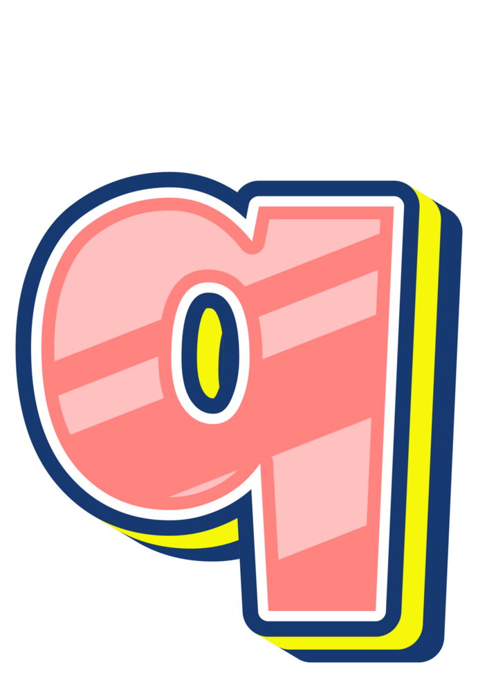 Game Cartoon Alphabet Letter and Number png