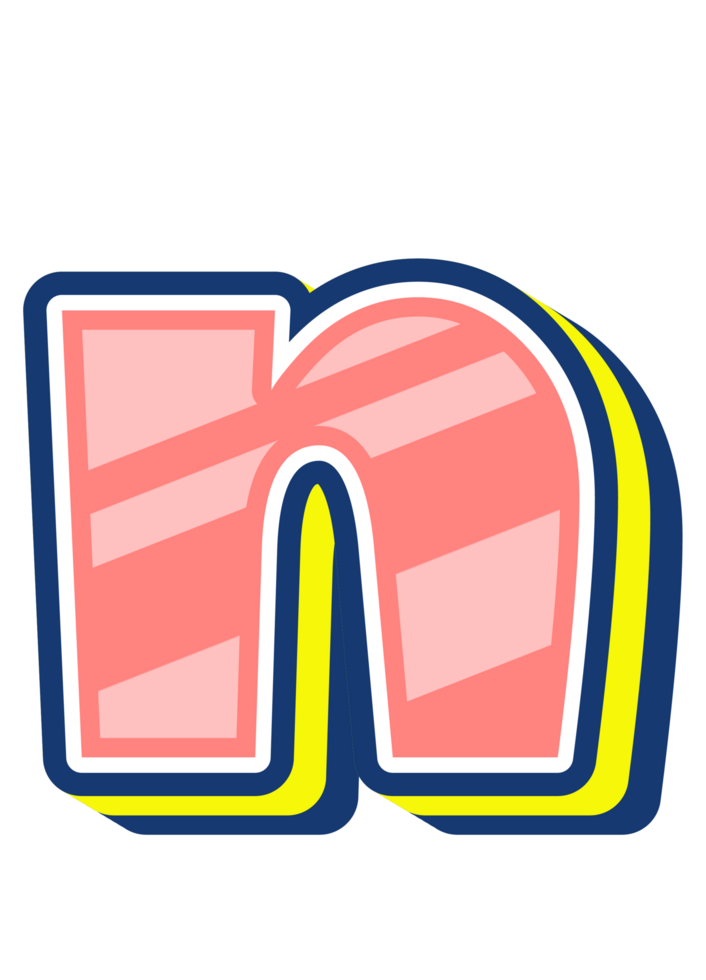 Game Cartoon Alphabet Letter and Number png