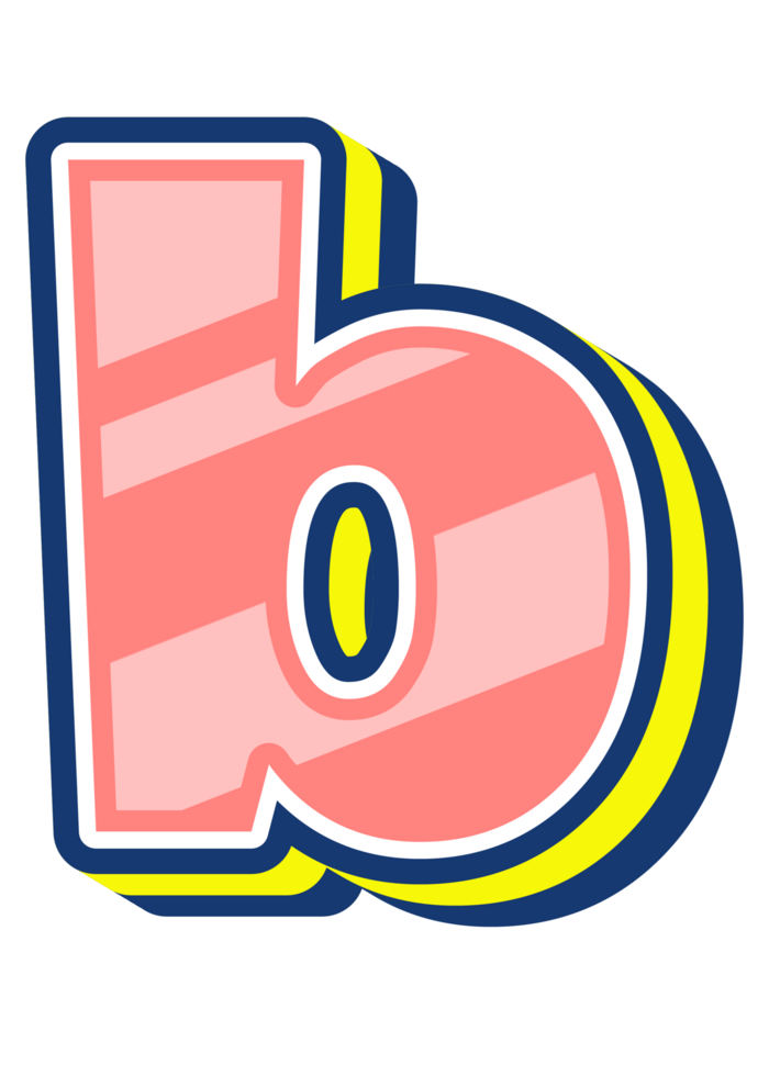 Game Cartoon Alphabet Letter and Number png