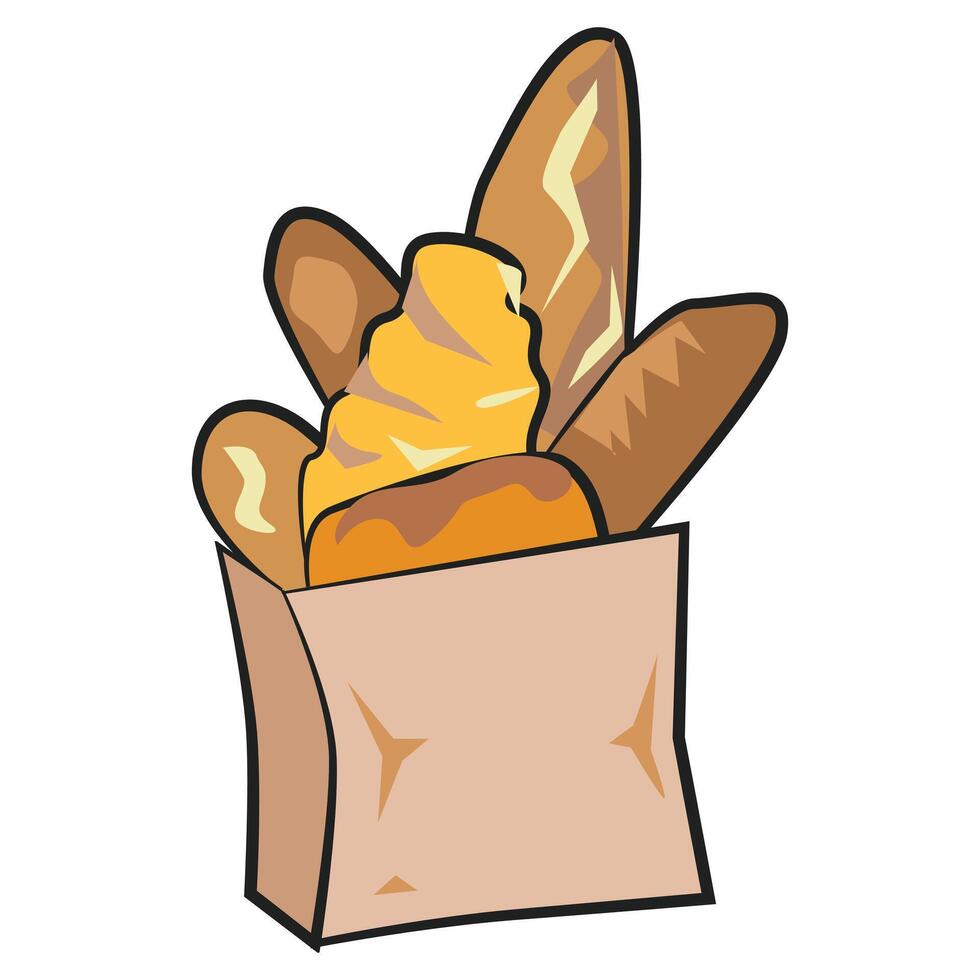 Bread and Bakery Product vector