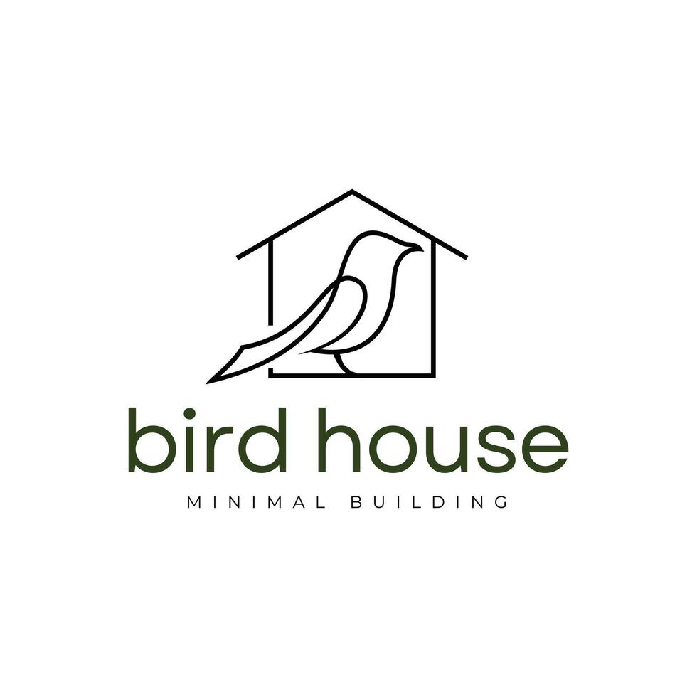 Flying Bird Logo Design vector