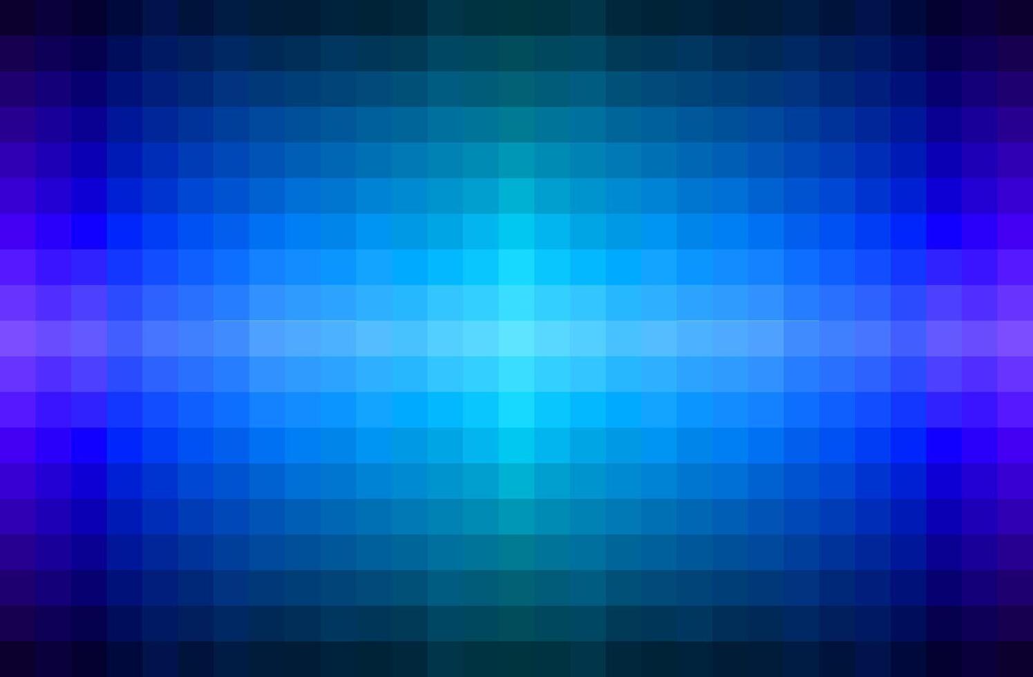 Blue pixel square abstract background vector