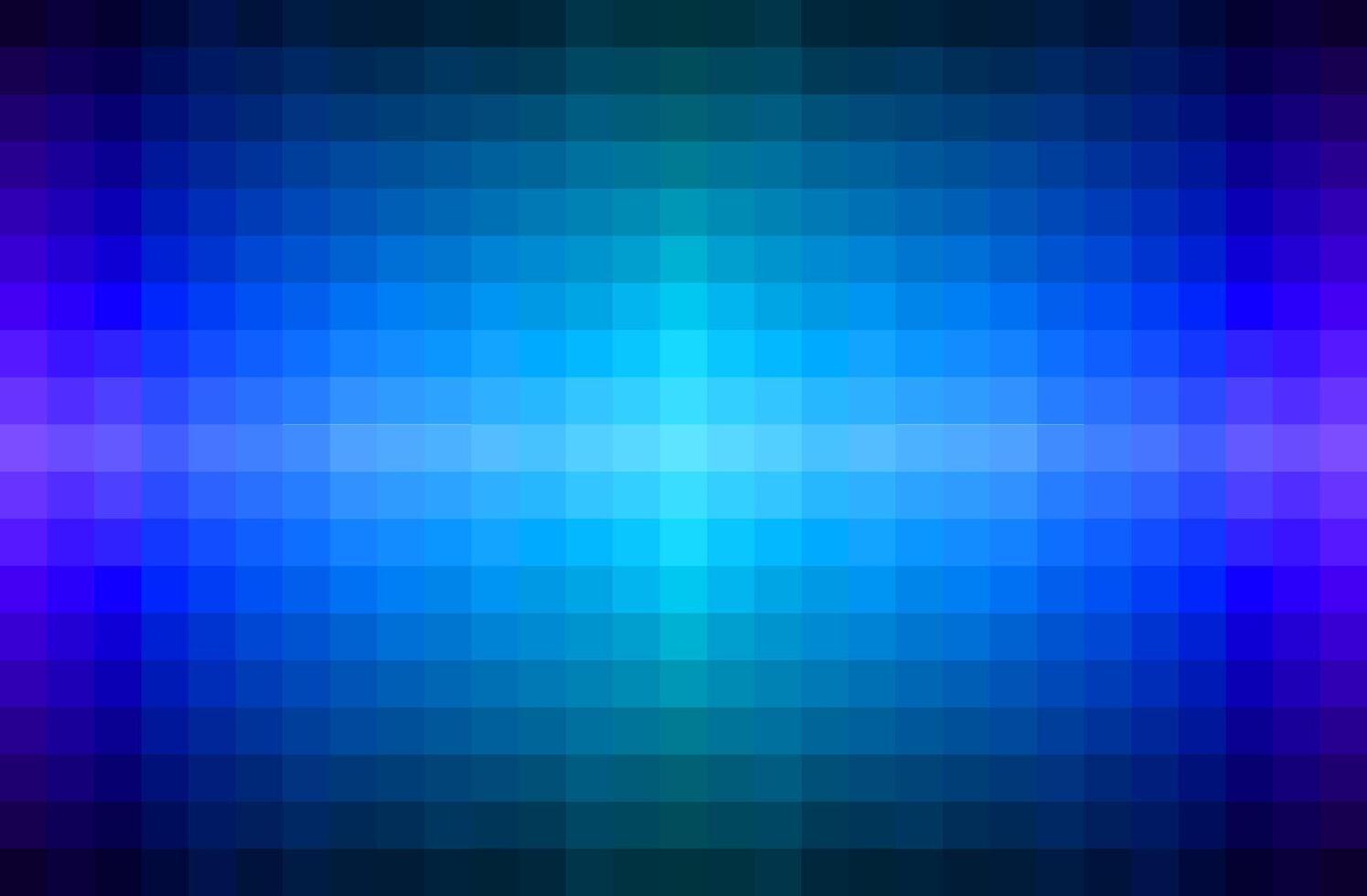 Blue pixel square abstract background vector