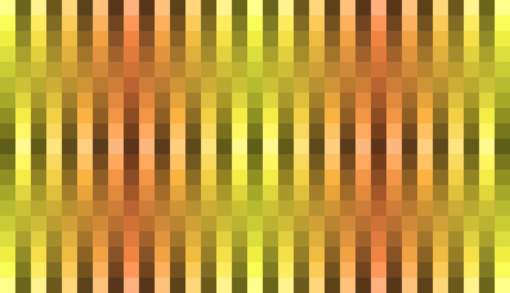 Orange and yellow stripe pixel abstract background vector