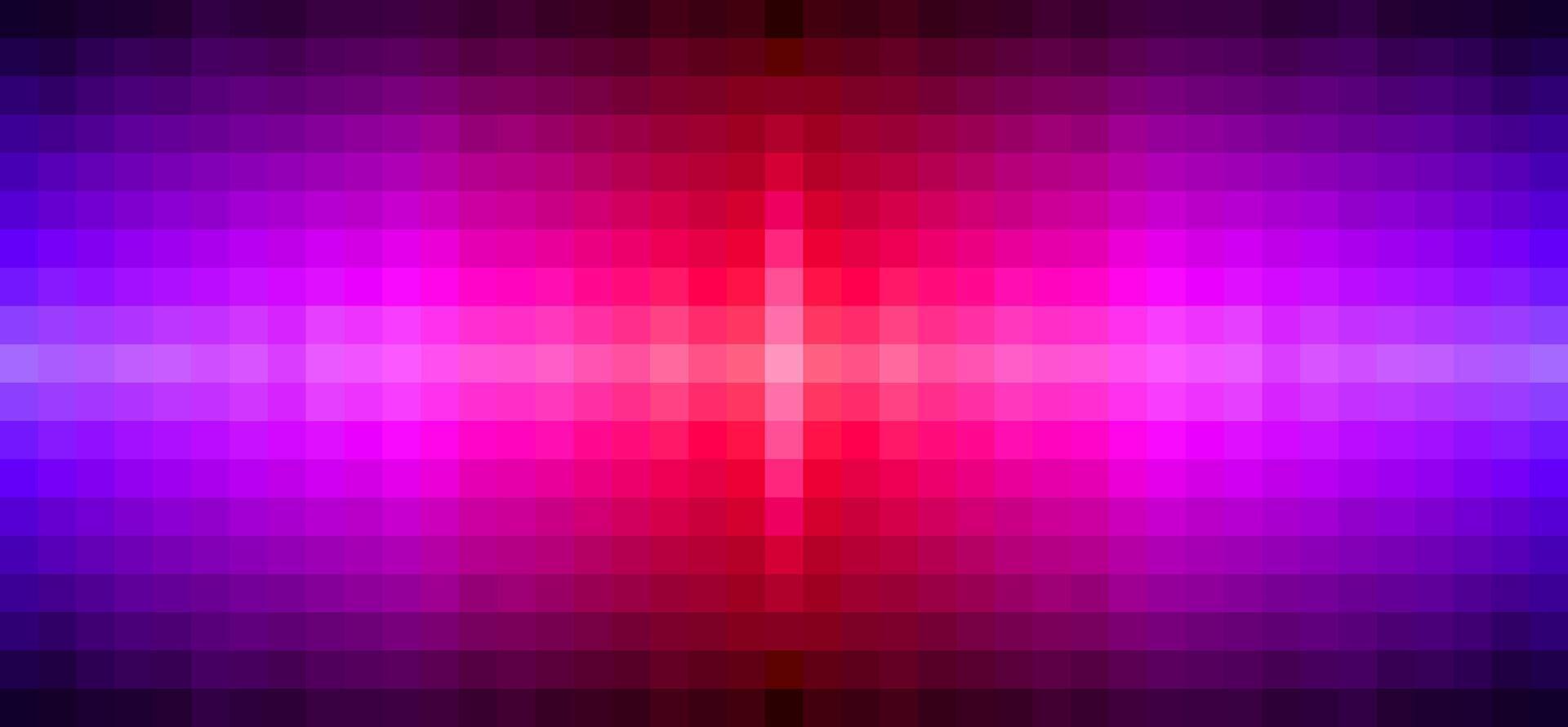 Purple glow pixel square abstract background vector