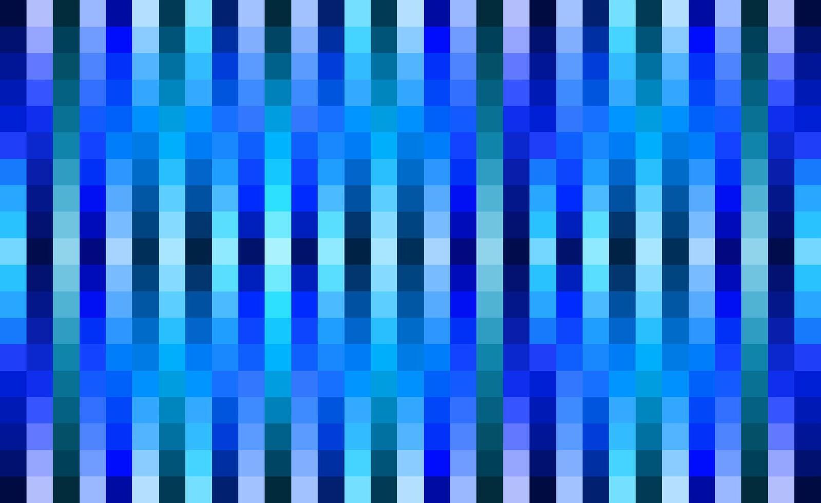 Blue stripe pixel square abstract background vector