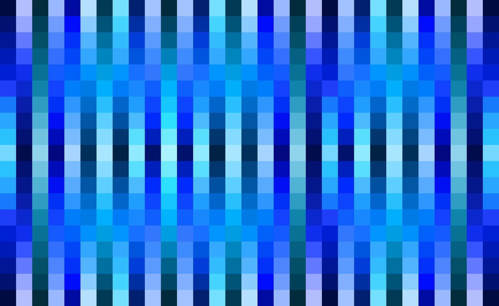 Blue stripe pixel square abstract background vector