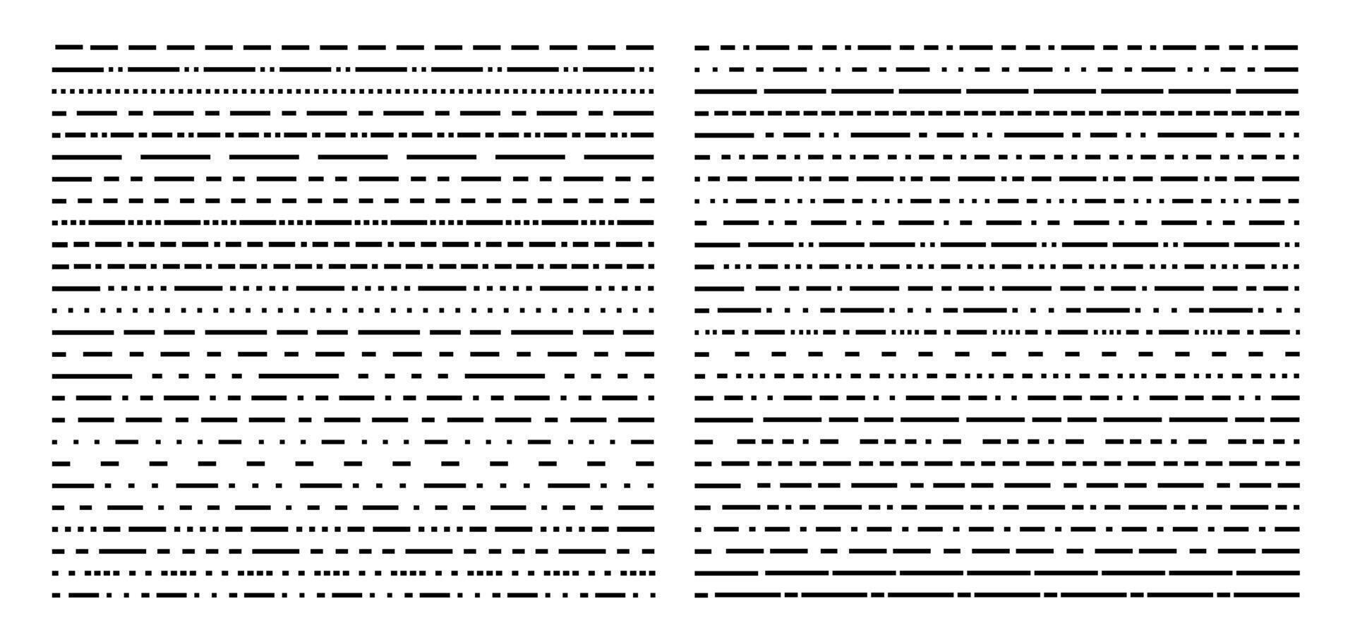 Set of modern line stripe underline design vector