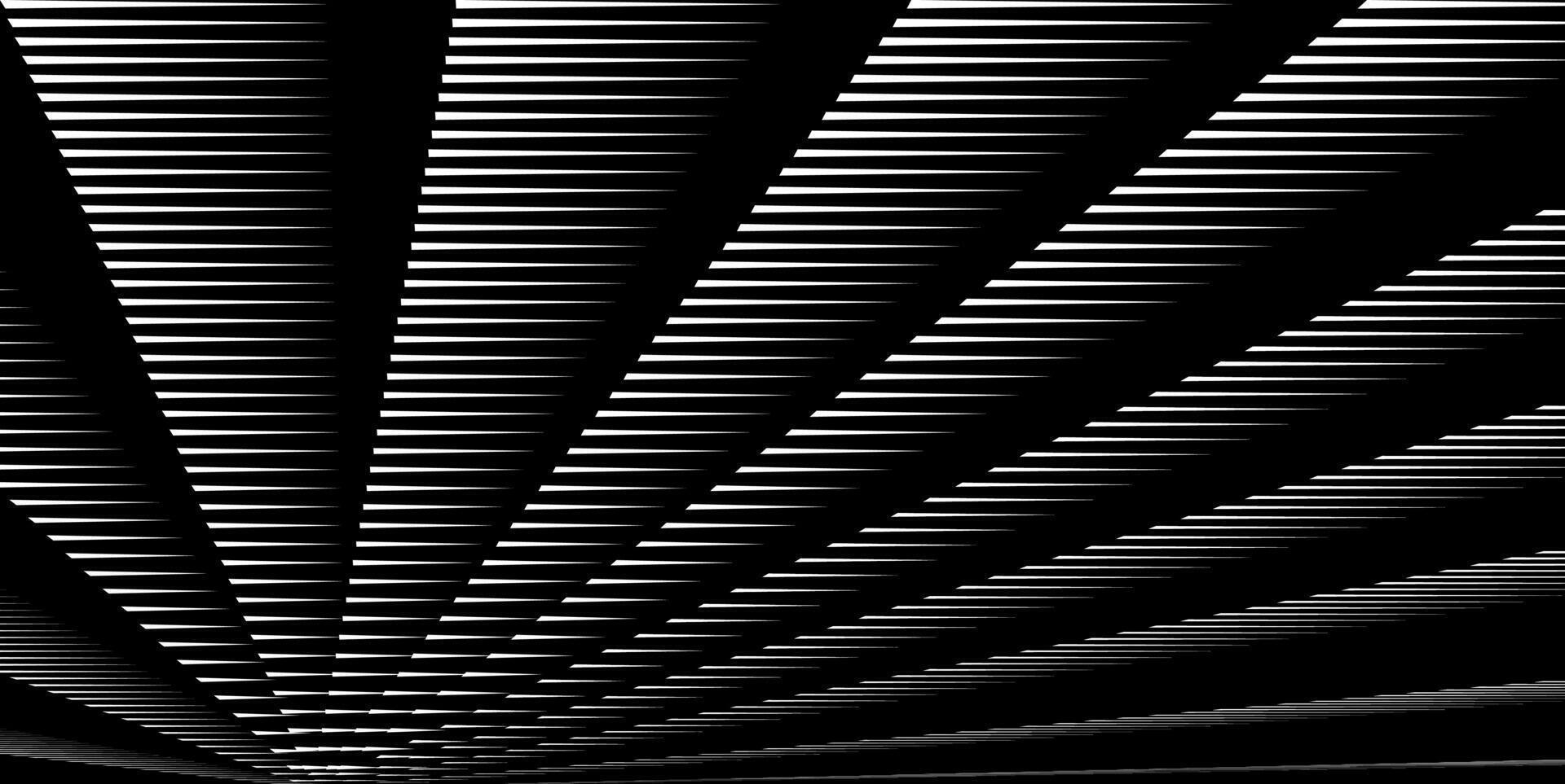 Black stripe sharp line sunrise abstract background vector