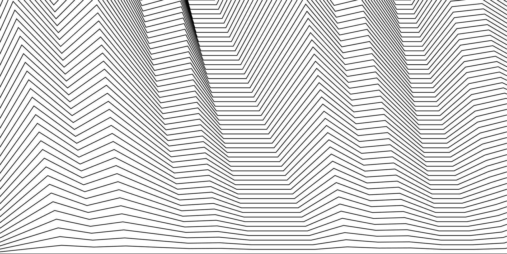 White curve straight sharp line abstract background vector