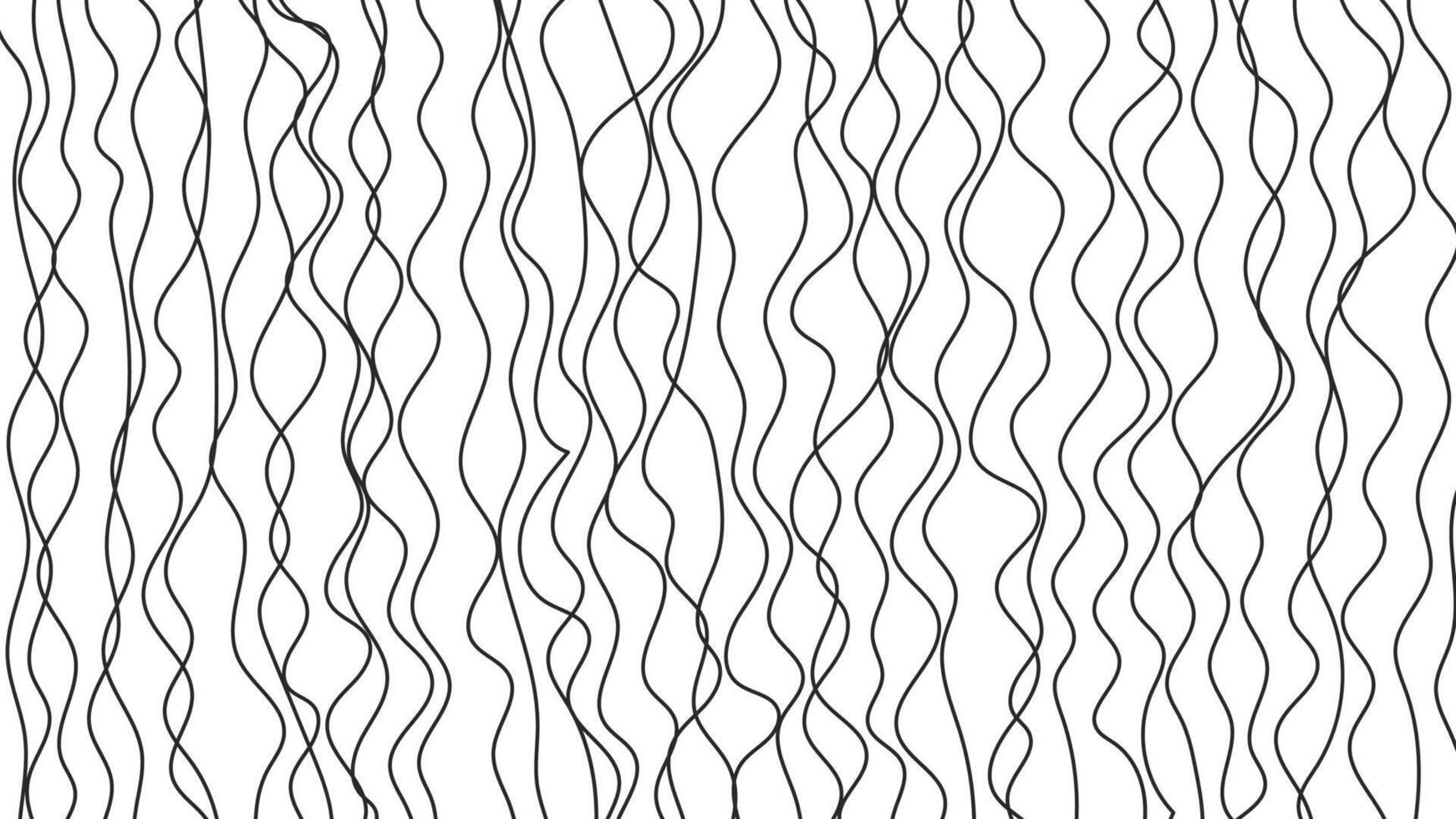 Wavy lines curves abstract background vector