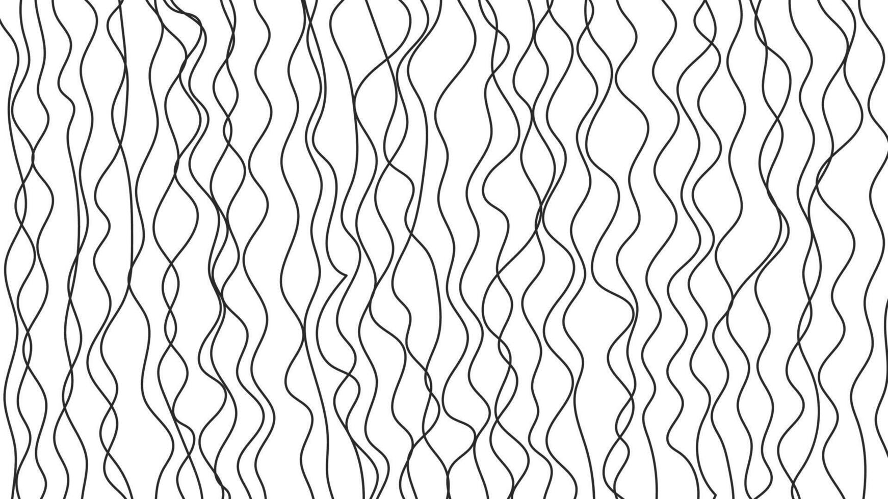 Wavy lines curves abstract background vector