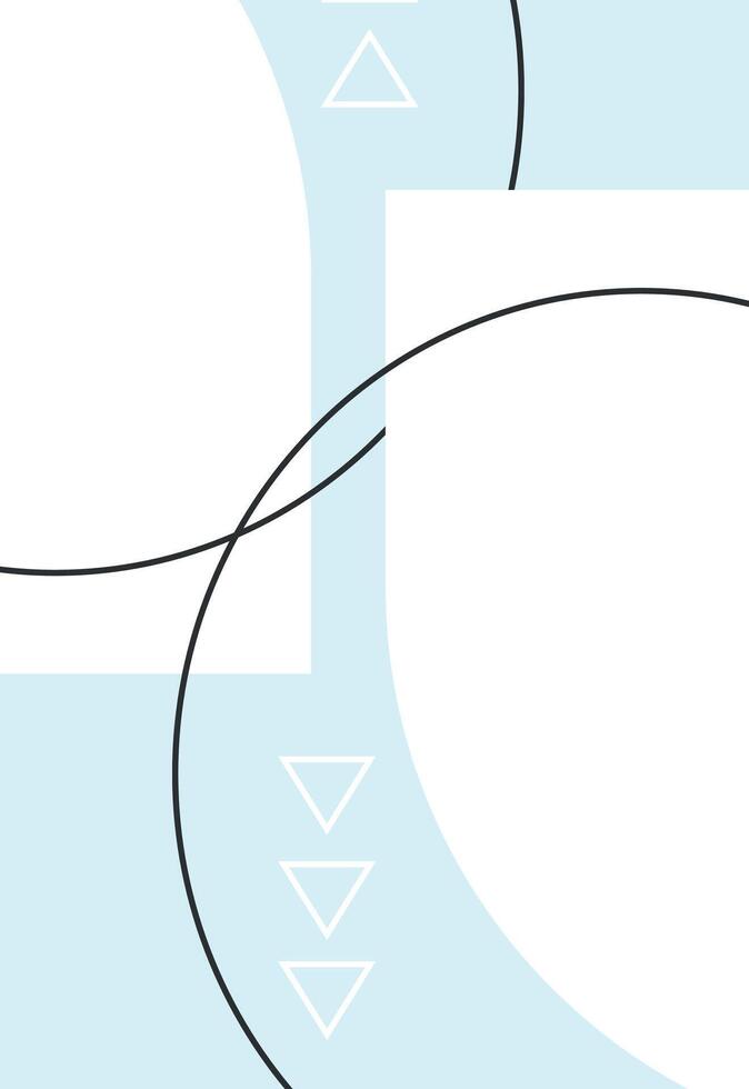 a diagram of a square with circles on it vector