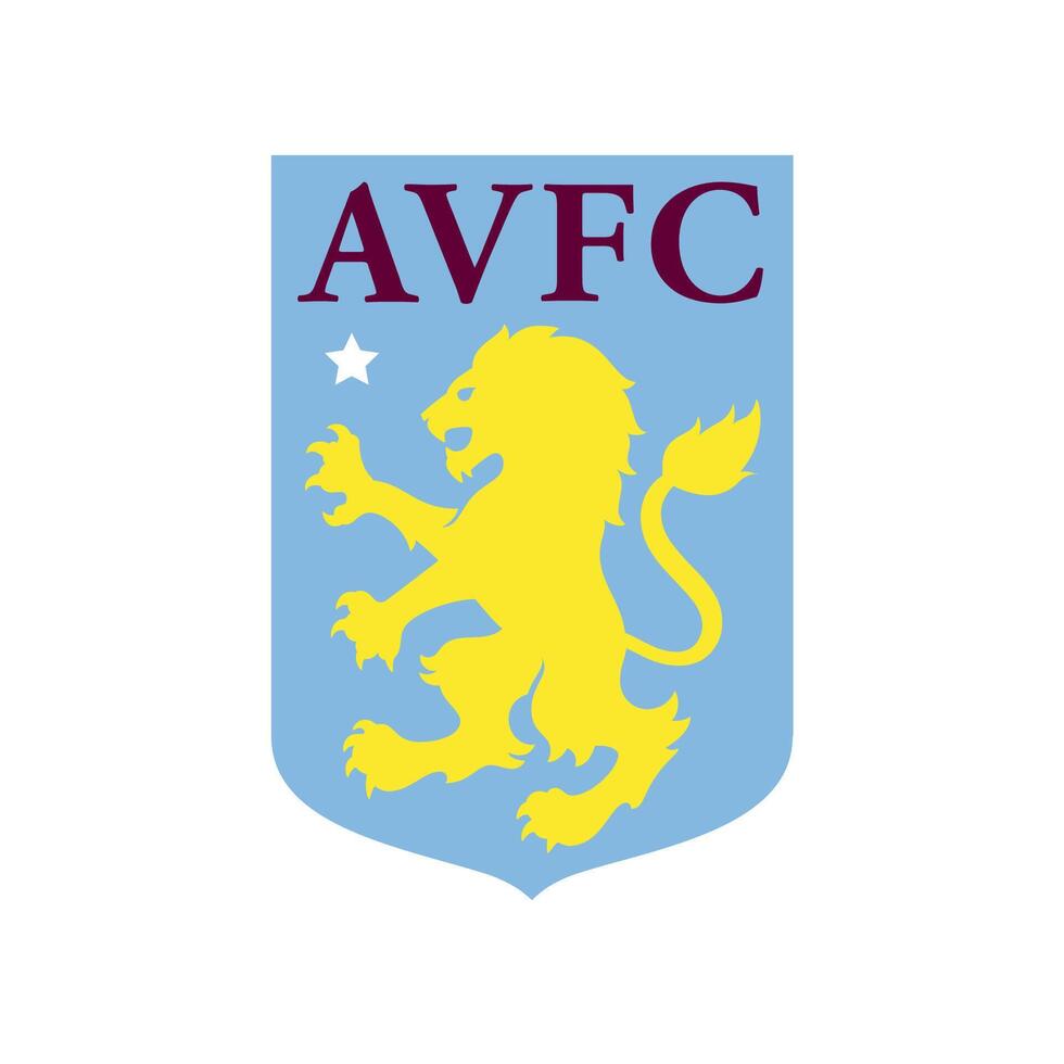 Aston Villa logo on transparent background vector