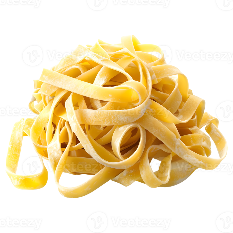3D Rendering of a Pasta Spaghetti on Transparent Background png
