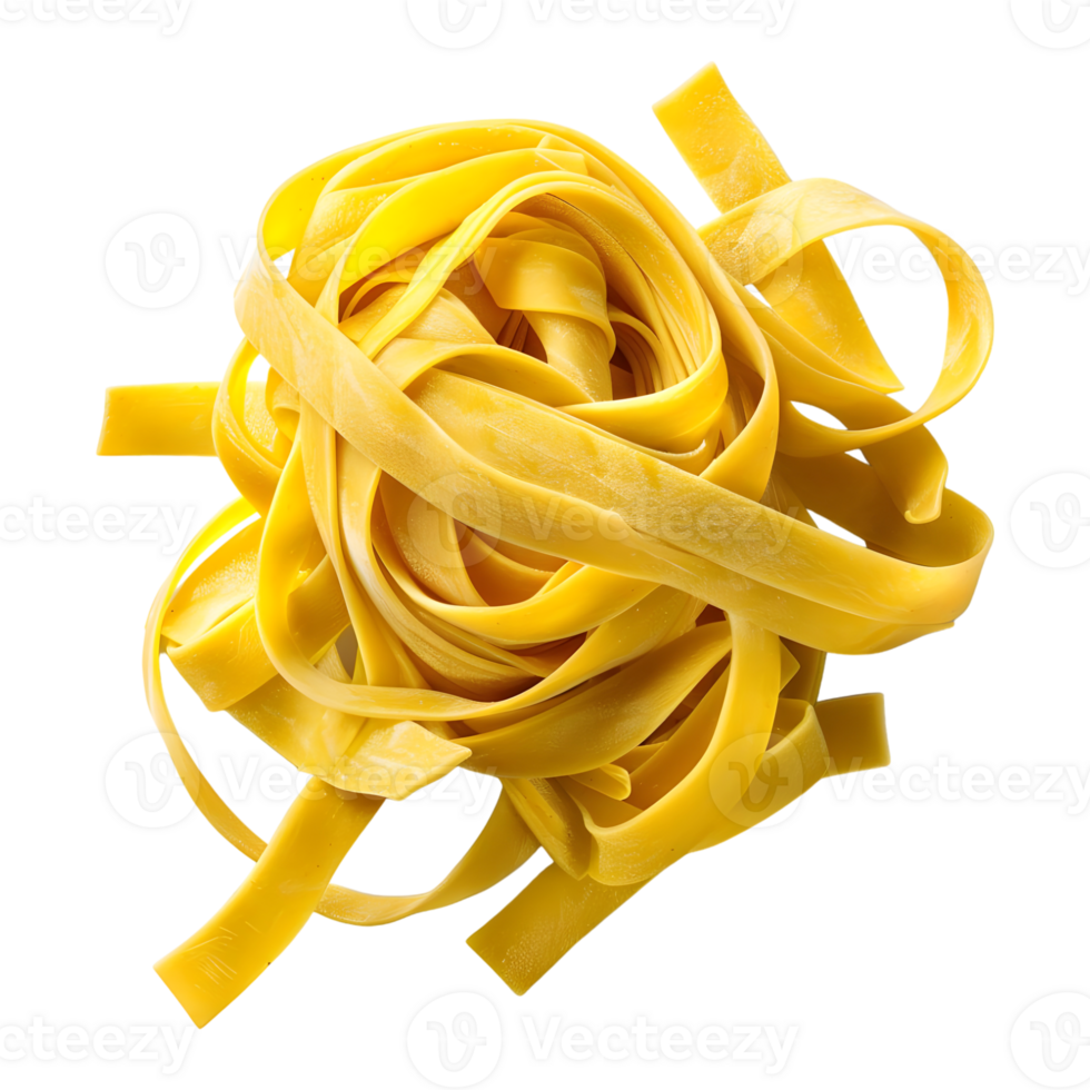 3d tolkning av en pasta spaghetti på transparent bakgrund png