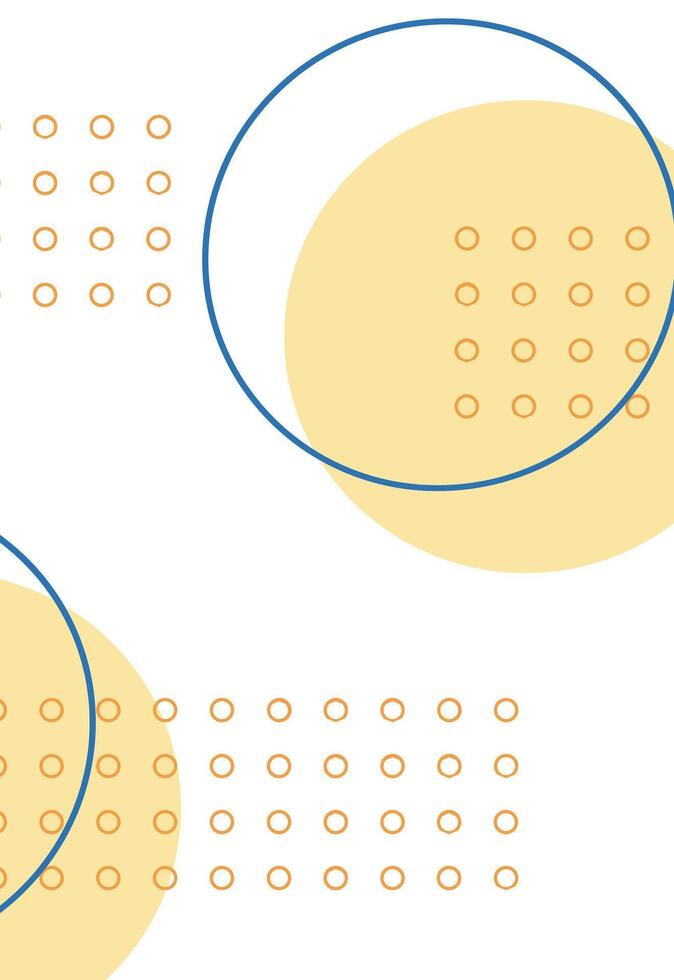 a colorful abstract pattern with circles and lines vector